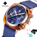 WWOOR 8860 Women Watches Fashion Quartz Watch Chronograph Wristwatch Calendar Reloj de mujer Factory Direct Sale